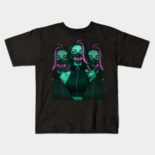 Pink Samurai Kids T-Shirt